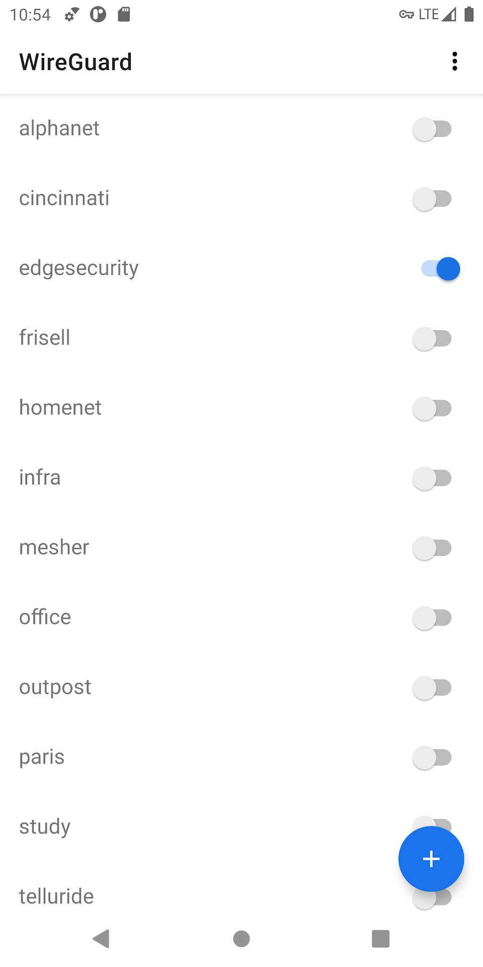 WireGuard скриншот