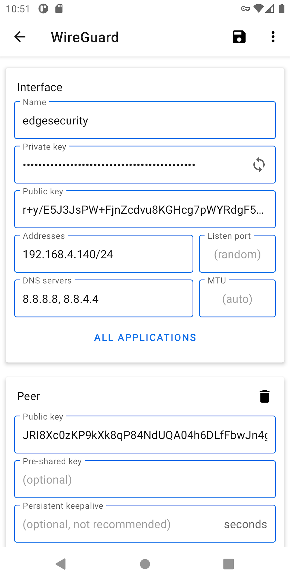 WireGuard скриншот